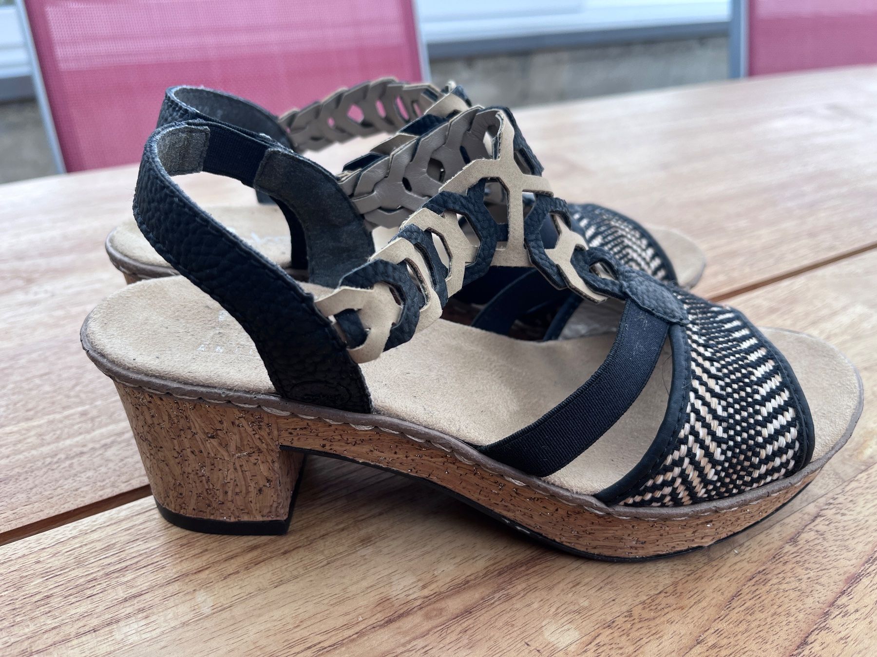 Rieker Scarpe da donna: Rieker Sandalette, Sandale, ***NEU***, Gr. 37 – Nuovo (secondo la descrizione) da Beinwil am See venduto da Fgrisch 3