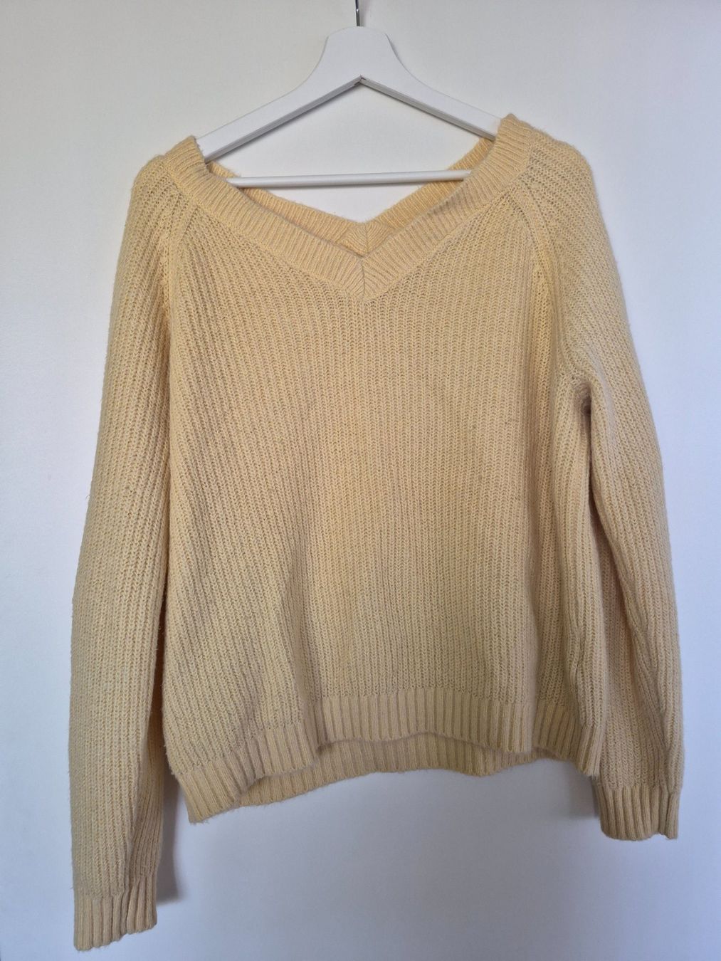 Only Maglioni & Felpe: ONLY Strickpullover, Gr. L, gelb – Usato da Zürich venduto da osa_8phv