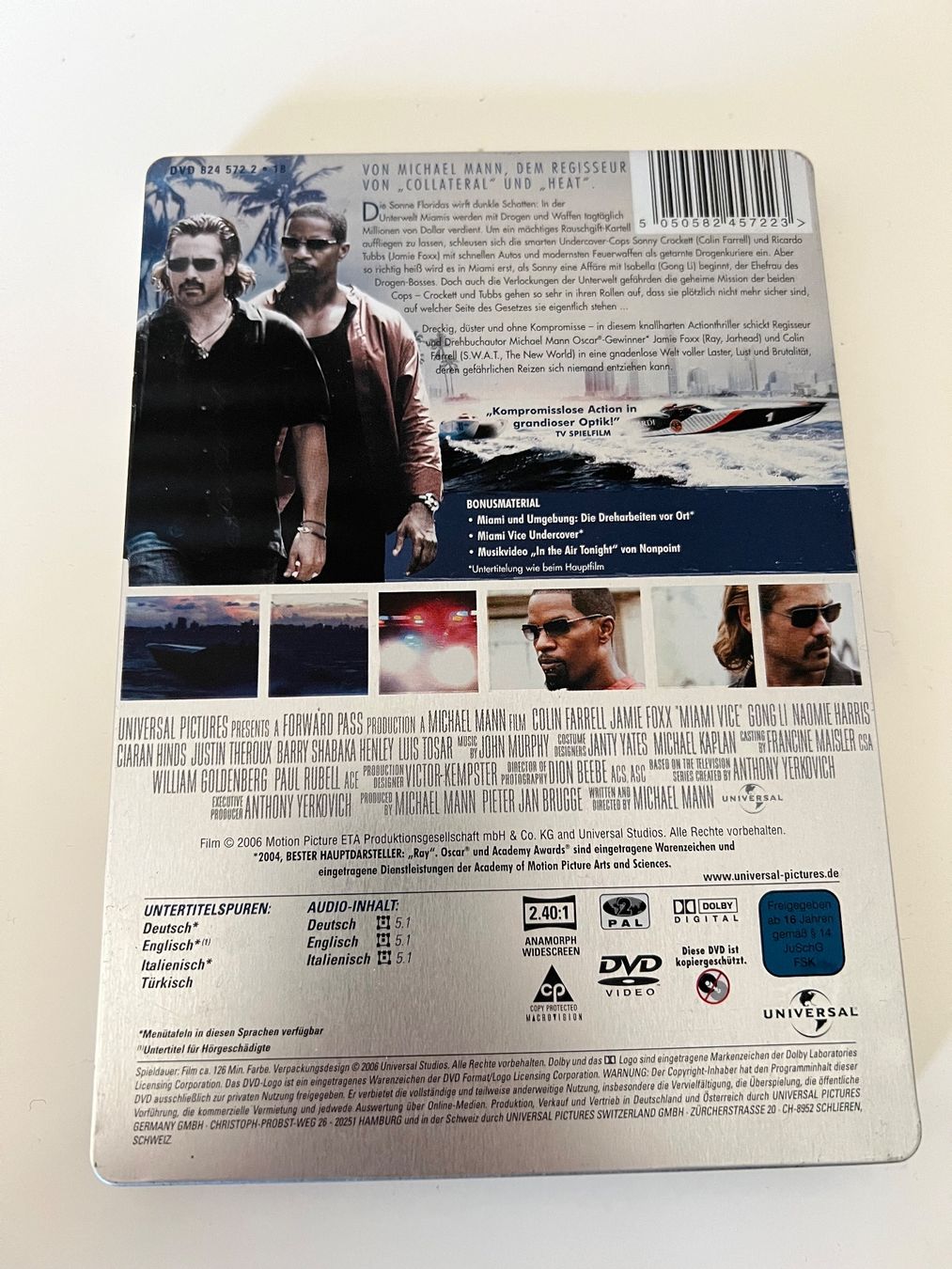 Tutti i DVDs: Miami Vice DVD Steelbook – Usato da Altstätten SG venduto da sheamus 1