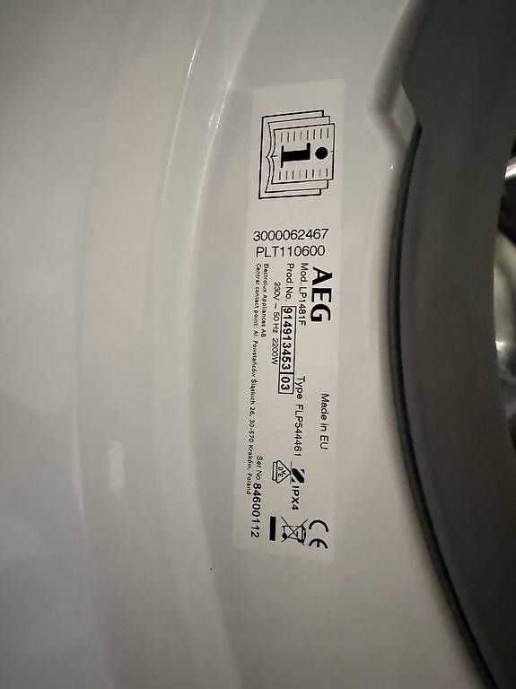 AEG Lavatrici: Waschmaschine AEG Princess – Usato da Biberist venduto da TschYa 2