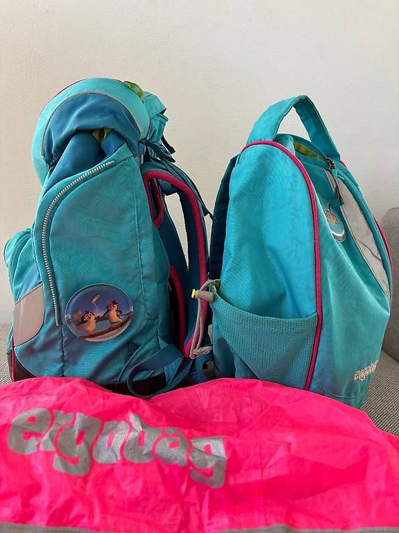 Sacs & sacs à dos: Ergobag PACK Hula HoopBär in türkis mit pink – D'occasion à Solothurn par f.e. 3