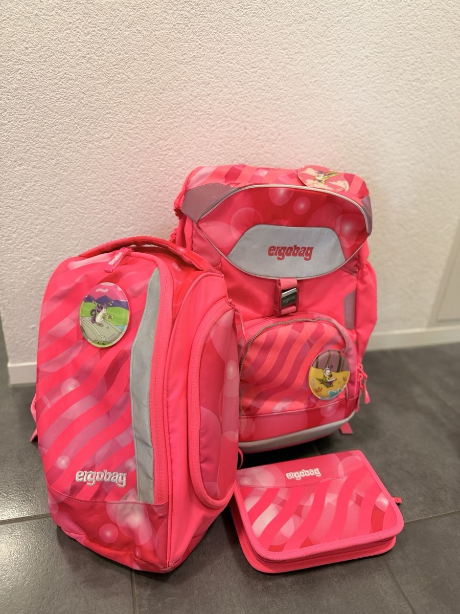 Ergobag Borse & Zaini: Ergobag Schulranzen Set Pink guter Zustand – Usato da Glis venduto da hub10ger