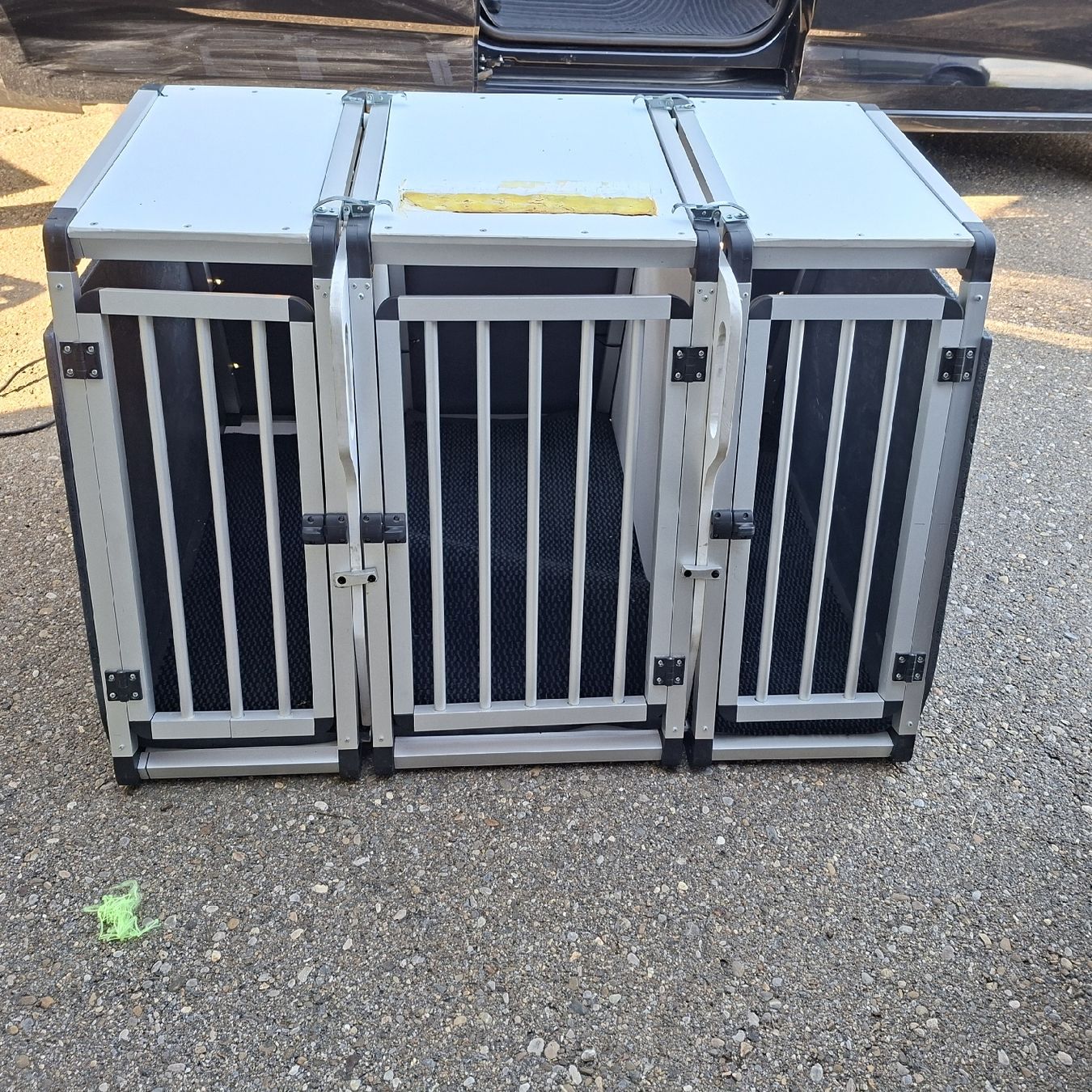 Gabbie, trasporto & Sicurezza: Hundebox 3 Abteil – Usato da pfaffhausen venduto da xani01