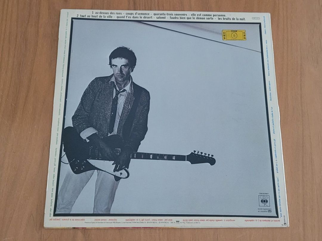 Schallplatten: LP Jean-Patrick Capdevielle – Gebraucht aus Martigny von MZ-67 1