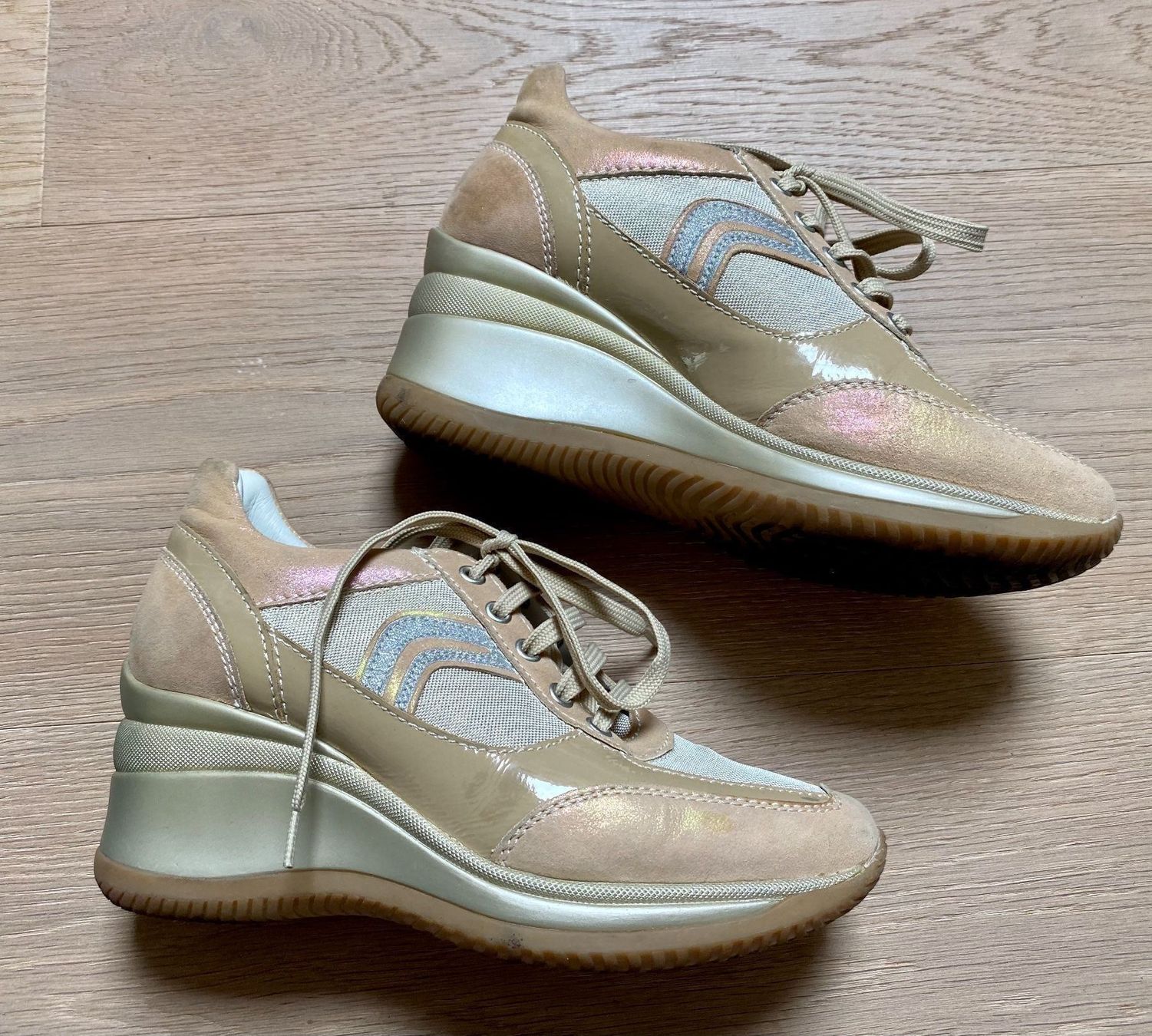 Geox Damenschuhe: Neuwertige Geox Schuhe mit Absatz Gr 37 – Gebraucht aus Winkel von Flyhy2020 2