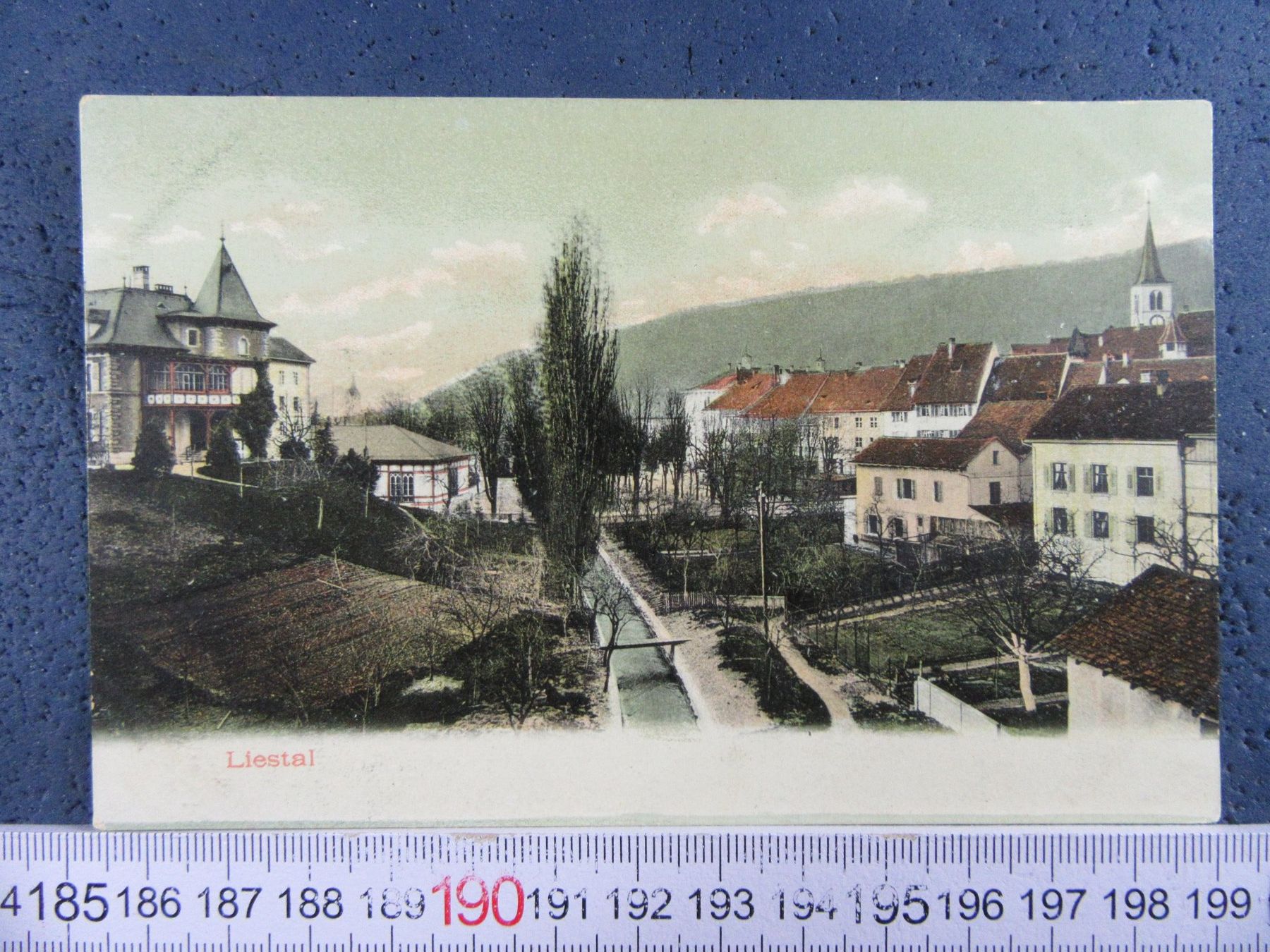 Ansichtskarten: LIESTAL BL AK KANAL BACH – Gebraucht aus Ettingen von Hausi4711