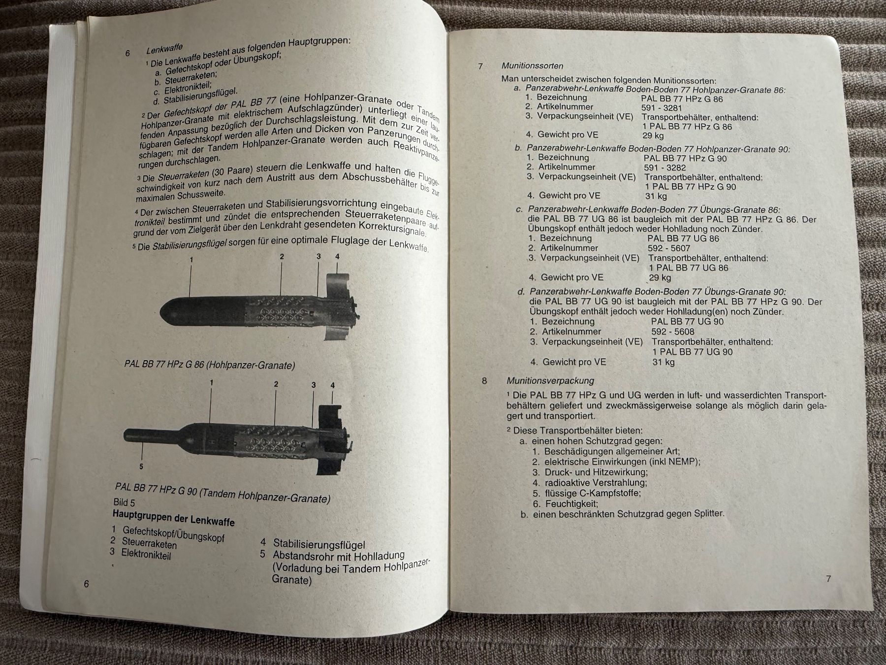 Livres: Reglement: Panzerabwehrlenkwaffe BB77- Schweizer Armee – D'occasion à Brütten par Hst1 3