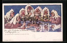 sign. E. Hansen /Emil Nolde: Die sieben 