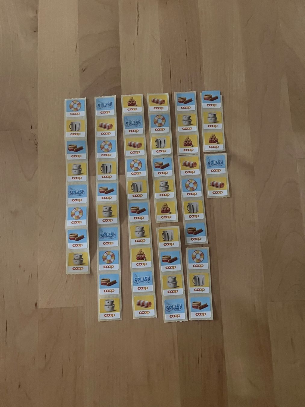 Coop Sammelmarken & -punkte: Coop Splash 53 Märkli – Neu (gemäss Beschreibung) aus Winterthur von Miglena77