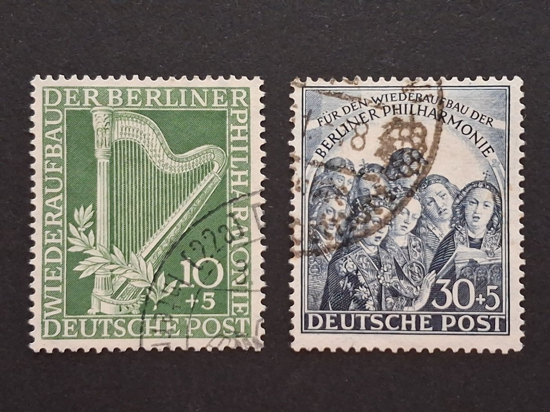 Alle Briefmarken: Berlin  Mi-Nr.72-73 gestempelt 130 Fr – Gebraucht aus Kriens von Nidfeld45 1