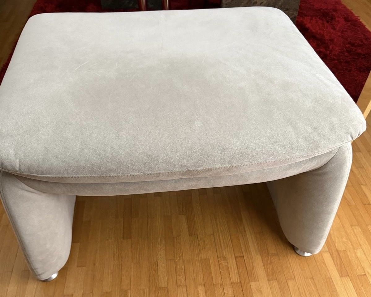 Hocker: Fusshocker grau – Gebraucht aus Horgen von CS75
