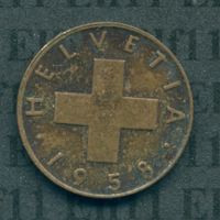 CHF___0.01 1958 -vz 1 Rappen