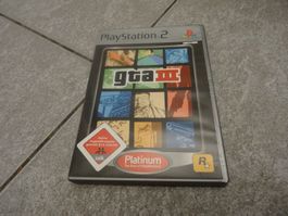 GTA III 4 Platinum - Playstation 2
