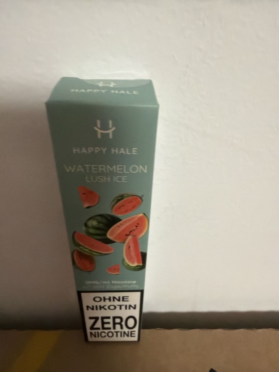 Sonstige Tabakwaren: HAPPY HALE Watermelon Lush Ice Zero Nicotine – Neu und originalverpackt aus Rothrist von anitunia2010 1