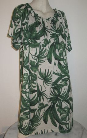SCHÖNE TUNIKA FLORALES-DESIGN JERSEY NEU L