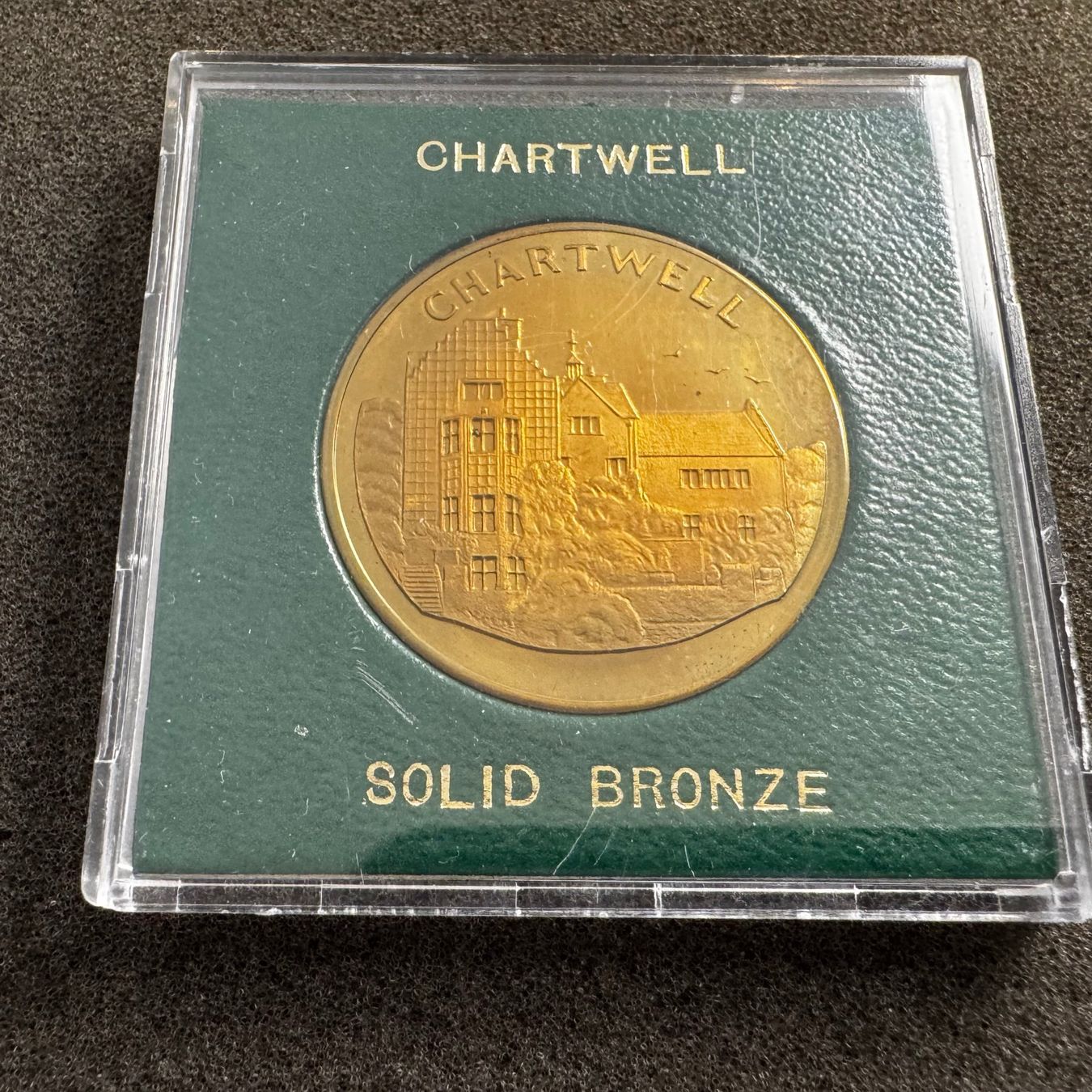 Toutes les monnaies: Medaille Chartwell - Chruchill Bronze – D'occasion à Reitnau par tb-muenzen