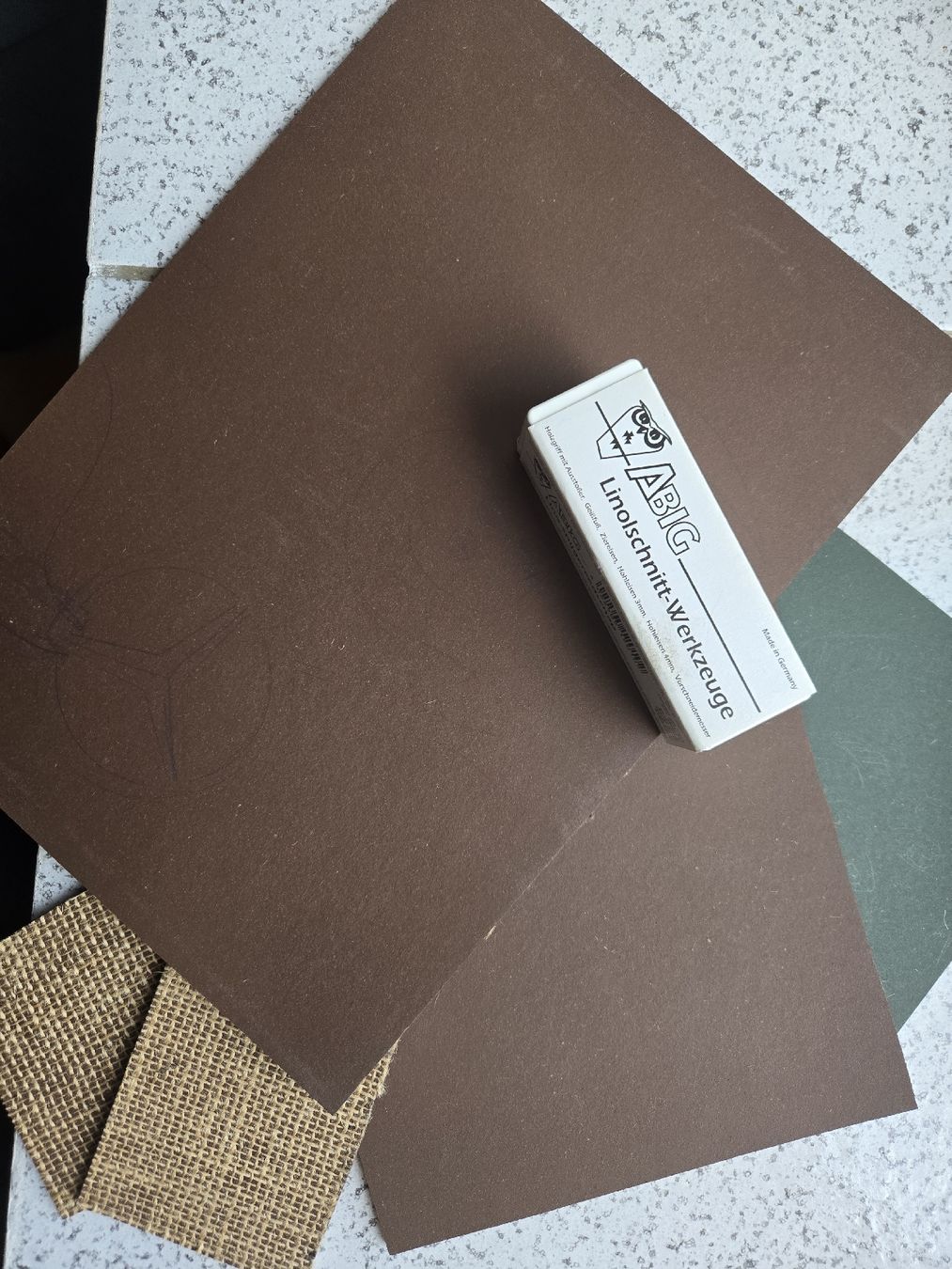 Alle Werkzeuge: outils pour la linogravure – Gebraucht aus Montet (Broye) von CandiceD 2