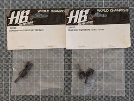 2 x HB Hot-Bodies by HPI Gear Diff Outdrive 68830