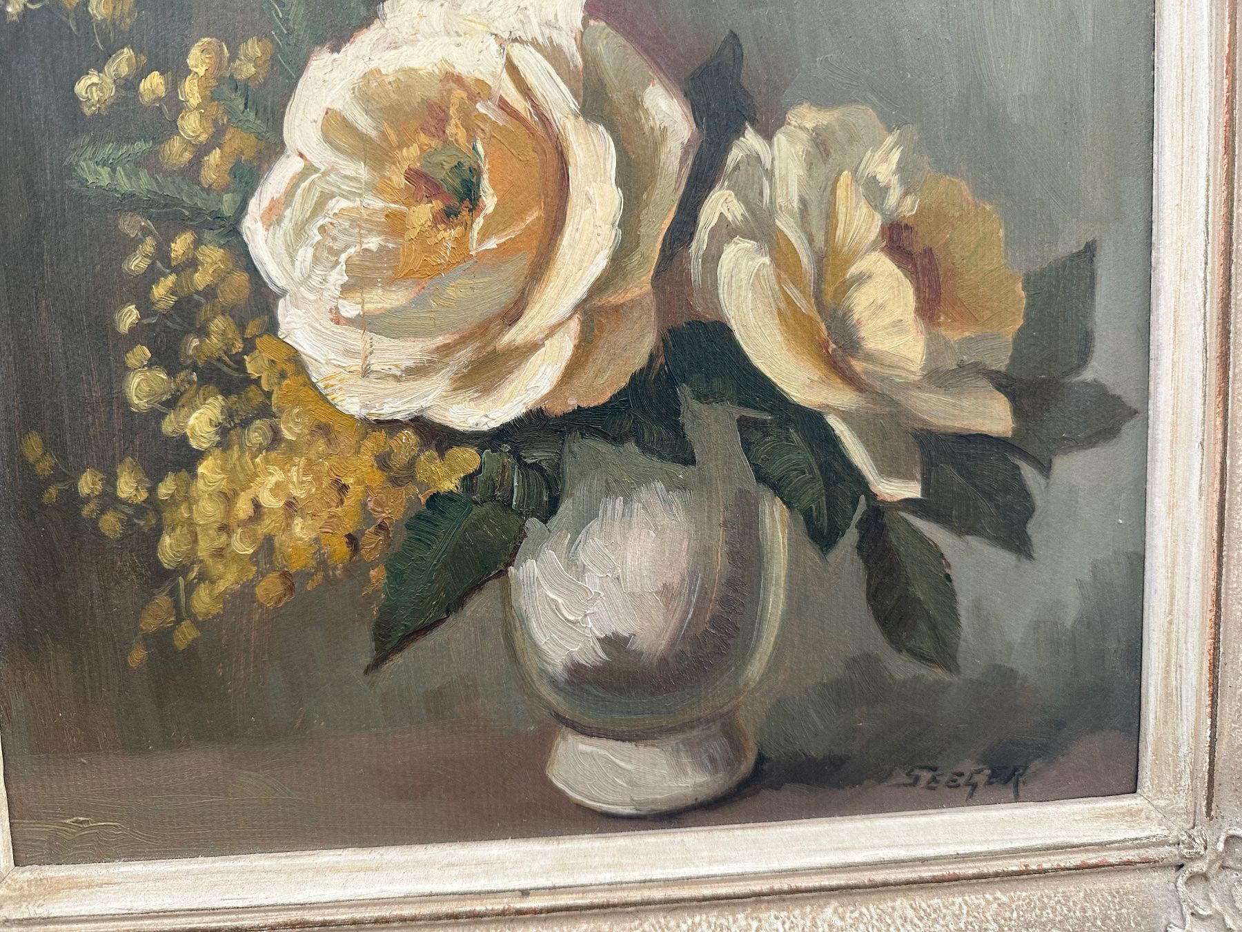 Dipinti: SEEGER Blumen Ölbild – Usato da Stettfurt venduto da 2442 1
