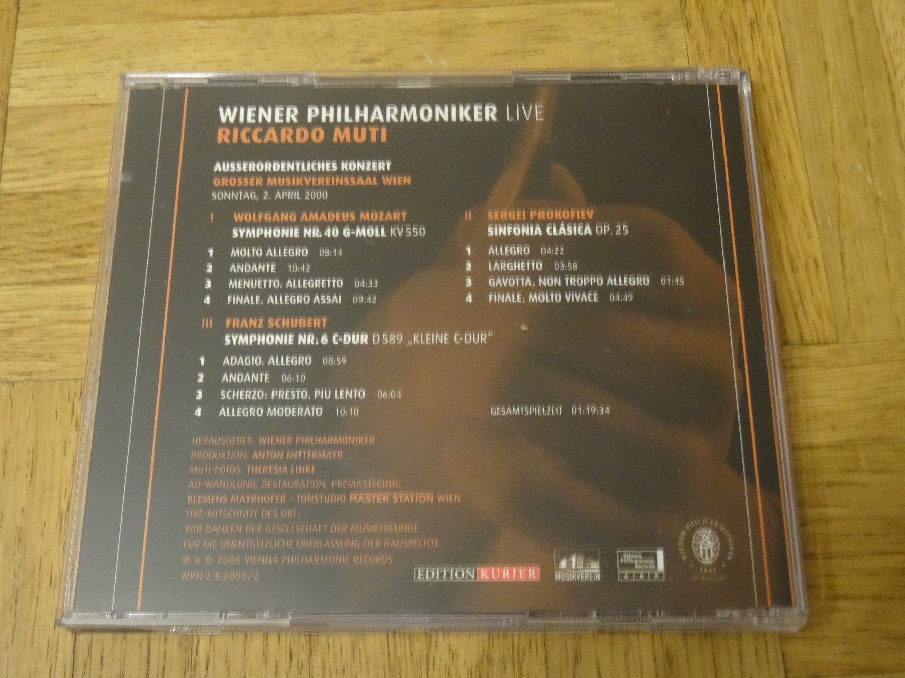 CD: Wiener Philharmoniker Live CD – Usato da Olten venduto da Disc-Ausverkauf 1