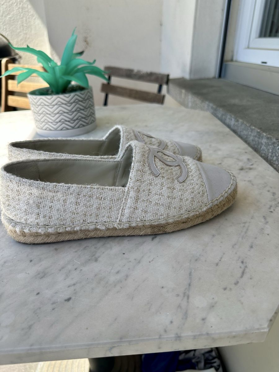 Chanel Scarpe da donna: Chanel Tweed Espadrilles Size 39 EU Summer Collection – Usato da Bern venduto da kingmanish 1