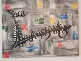 ACRYLFARBEN AUF LEINWAND - SOLD OUT