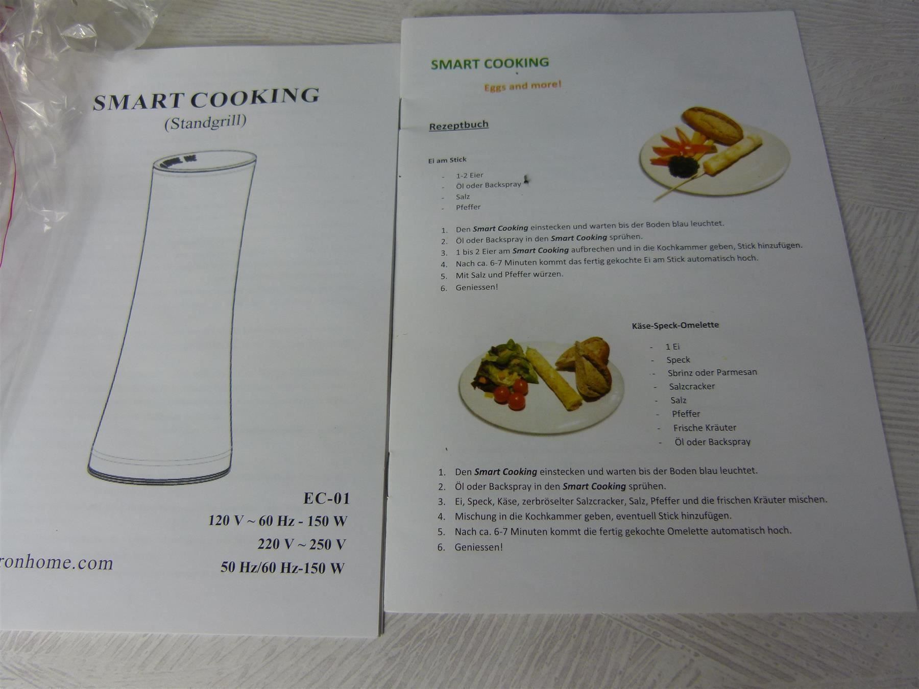 Elettrodomestici da cucina: Smart Cooking Vertikaler Eierkocher – Nuovo e nell'imballaggio originale da Uerkheim venduto da Justi.y 5