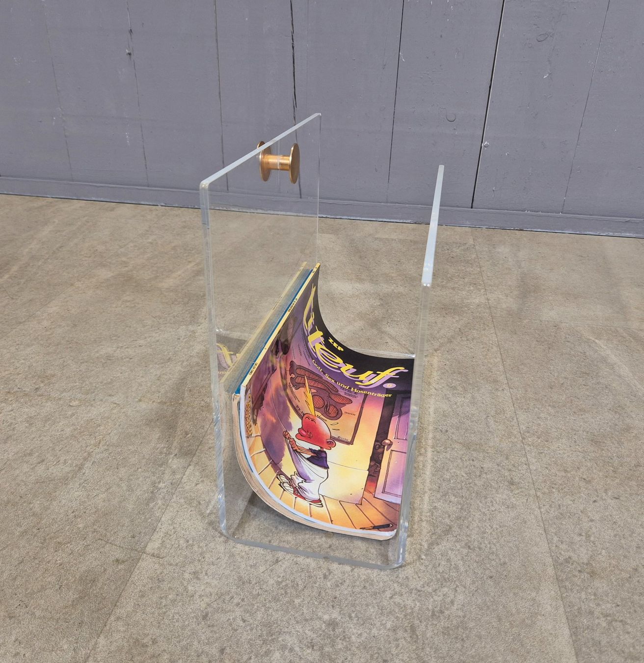 Altro per la casa: Acryl Magazin Rack, Plexiglas Heft- Zeitungsständer – Usato da Nottwil venduto da Wondewa-Shop 4