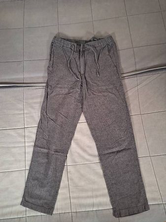 H&M grey relaxed pants