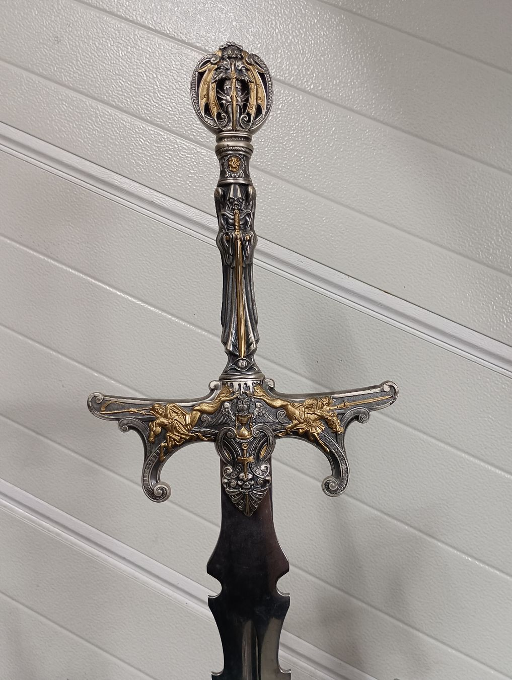 Sonstiges zum Sammeln & Seltenes: Fantasy Schwert Sammlung Mittelalter Cosplay mit Ständer – Gebraucht aus Brislach von Falke666 6