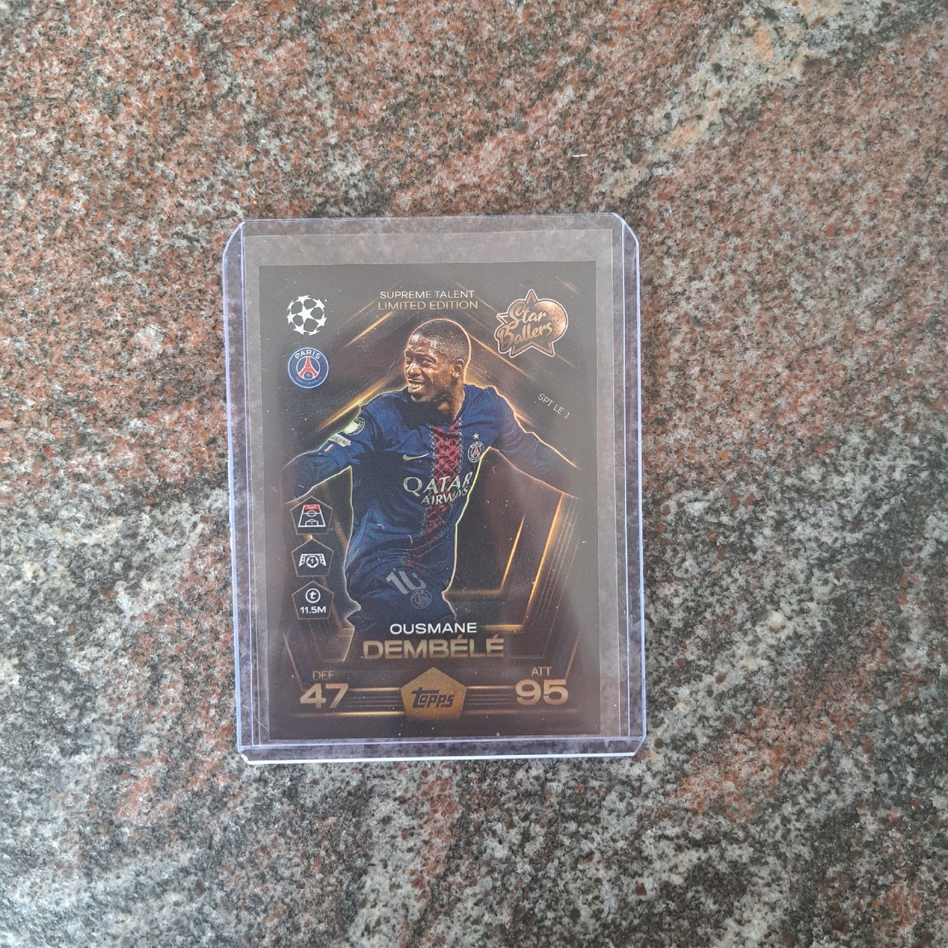 Topps Carte collezionabili: Topps Match Attax Ousmane Dembélé Limited Edition – Nuovo (secondo la descrizione) da Frauenfeld venduto da Fusel1909