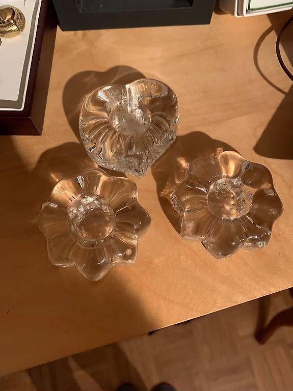 Bougeoirs: Bougeoirs en verre – D'occasion à Etoy par san_78xt