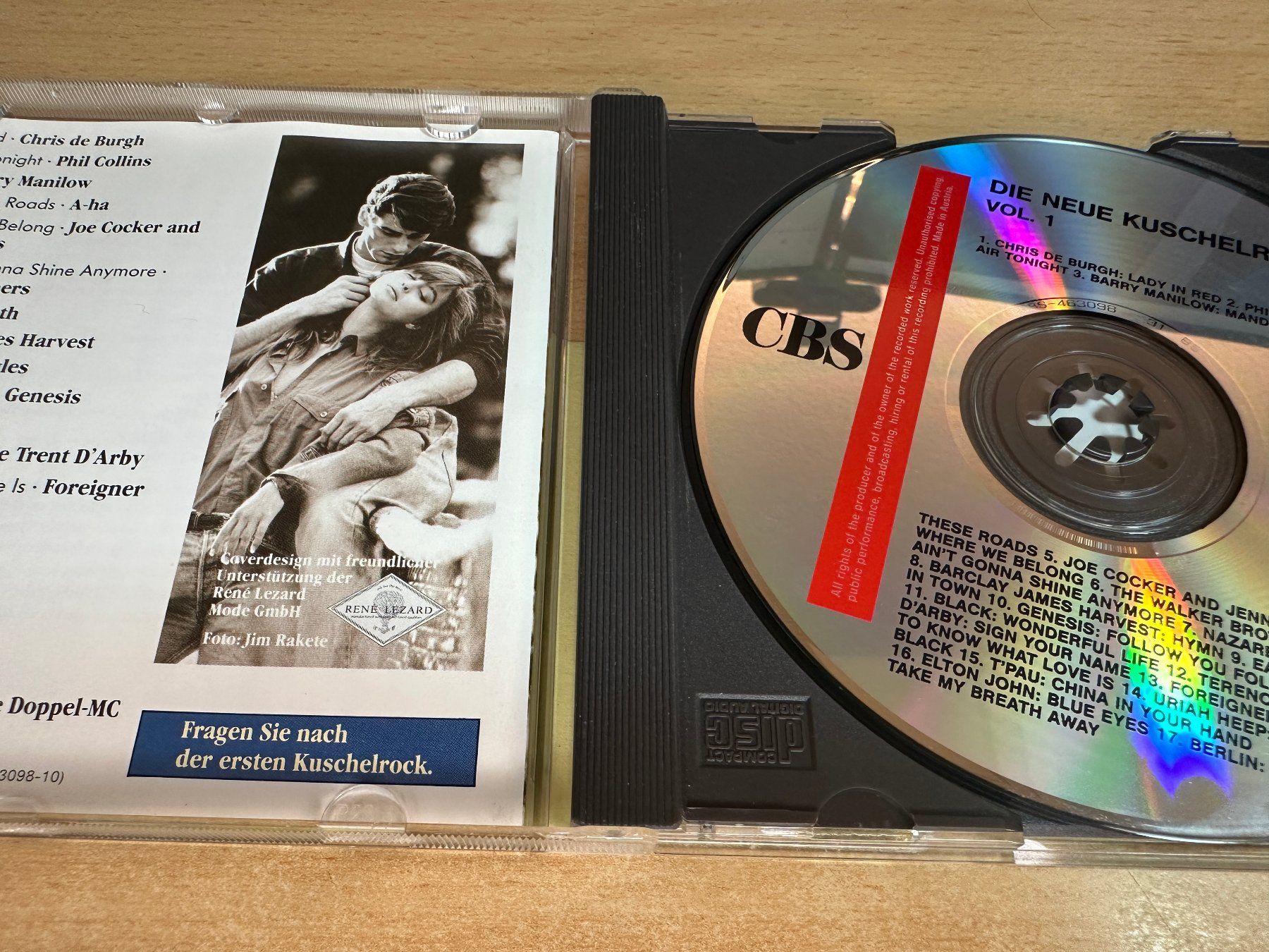 CD: Various - Die Neue Kuschelrock CD 1 + CD2 - 2 CD – Usato da Rikon im Tösstal venduto da Alpenmutz 2