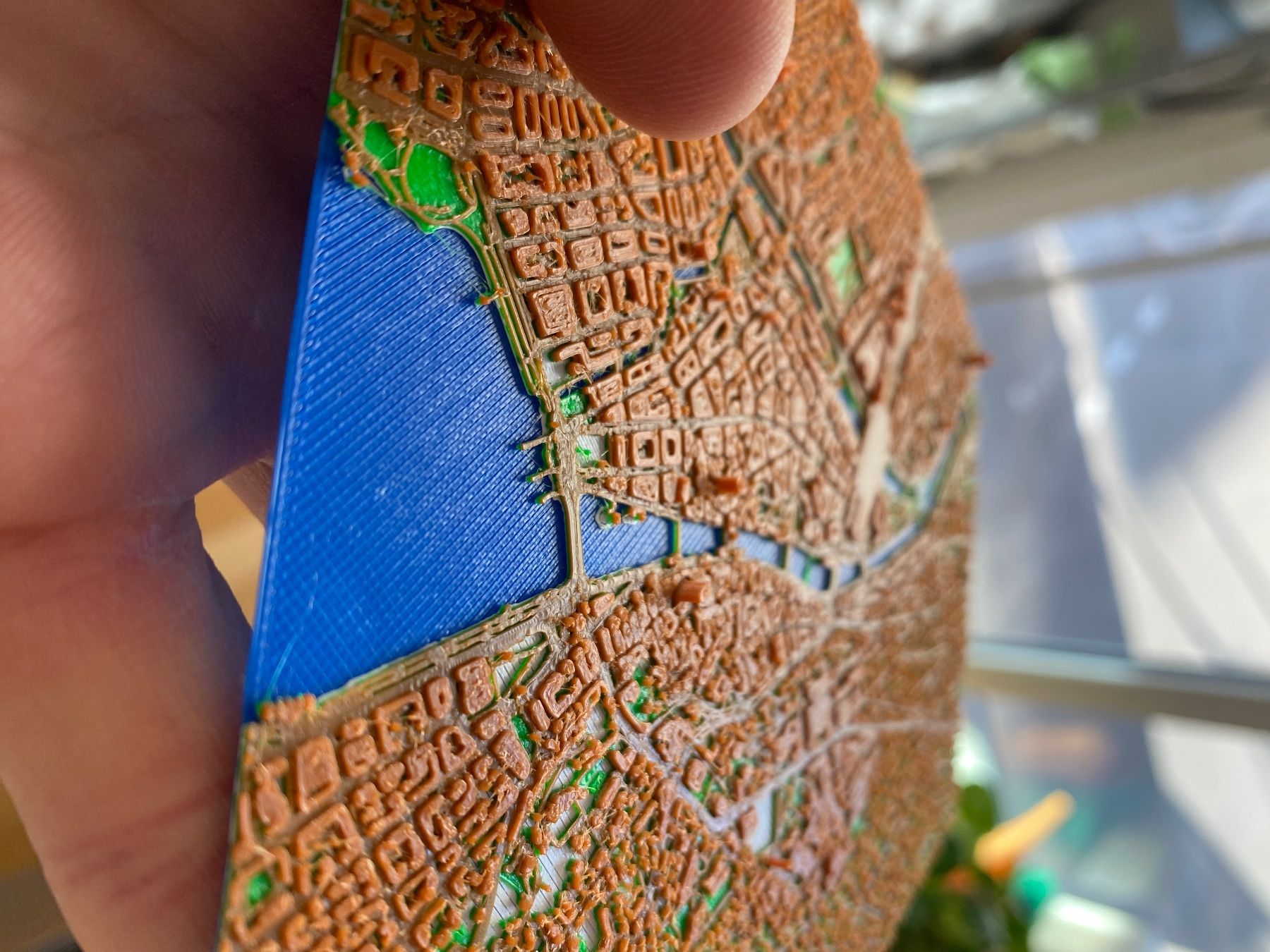 Alle Dekorationen: Unique Zurich map 3D printed! – Neu (gemäss Beschreibung) aus Zürich von nic_hx5p 1