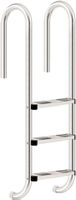 Edelstahl Poolleiter mit 3 Stufen