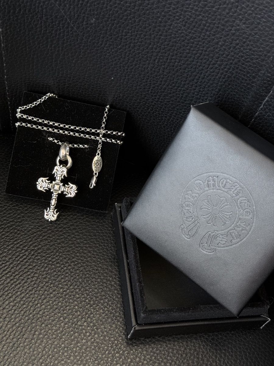Chrome Hearts Catenine: Chrome Hearts Silver necklace – Nuovo (secondo la descrizione) da Köniz venduto da usernoname 1
