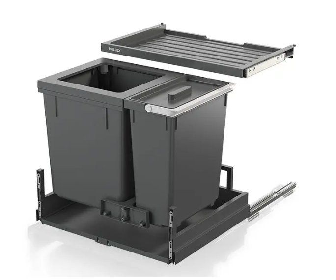 Müllex Poubelles: 080 Müllex Abfallsystem X60 L7 Basic Pro – Neuf (Voir description) à Derendingen par Meisterstuecke