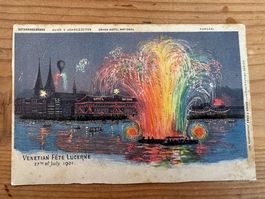VENETIAN FÉTE LUCERNE - 27th OF JULY 1901