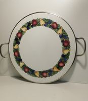 Art Deco antike Porzellan Früchteplatte  Tortenplatte