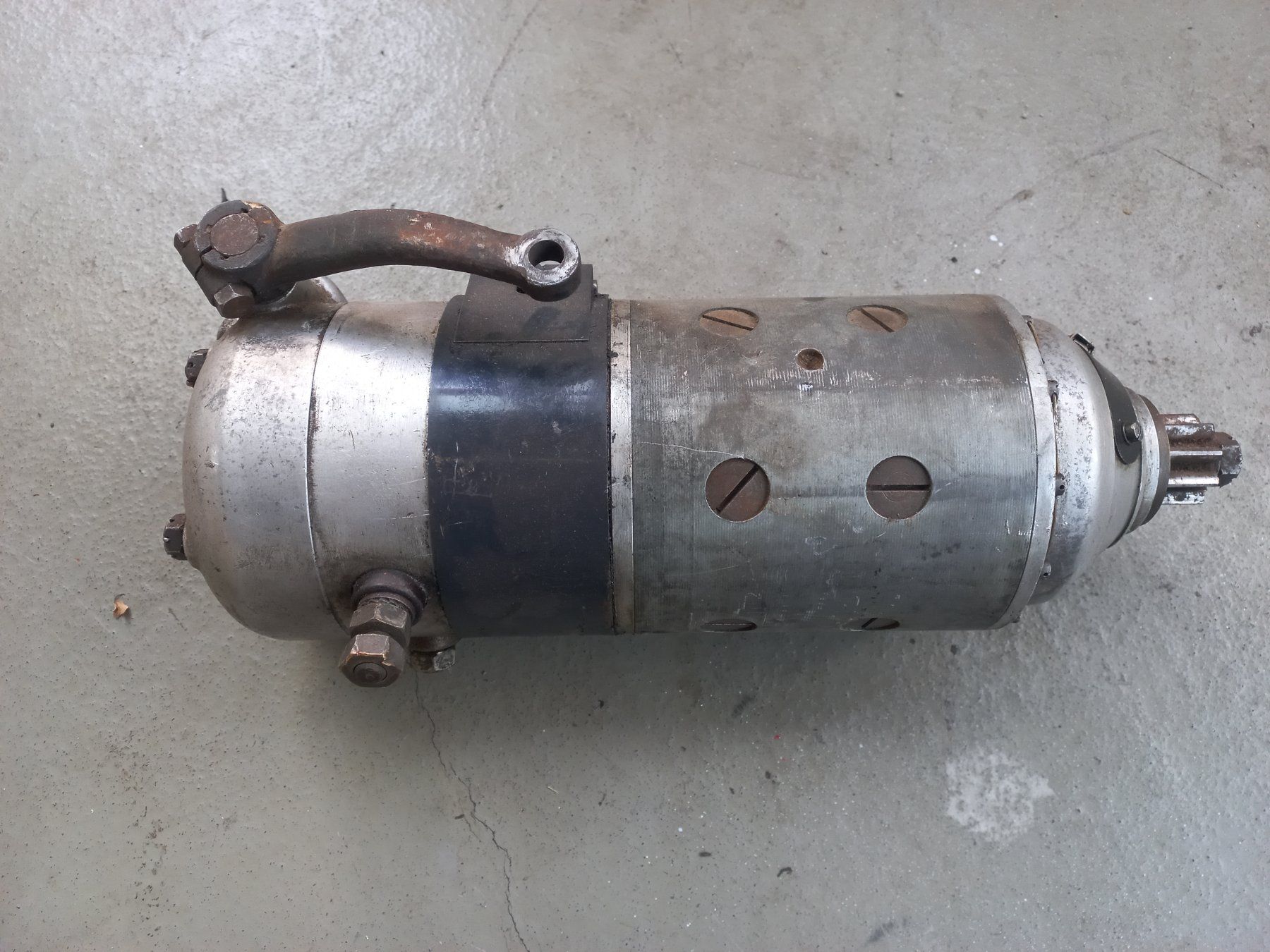 Tutti i ricambio: Oldtimer Scintilla Schubstart - Anlasser 12 Volt Hürlimann – Usato da Dulliken venduto da Dullikenlerchclassic 1