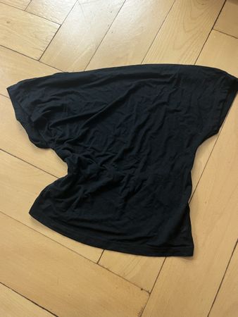 Backless top black