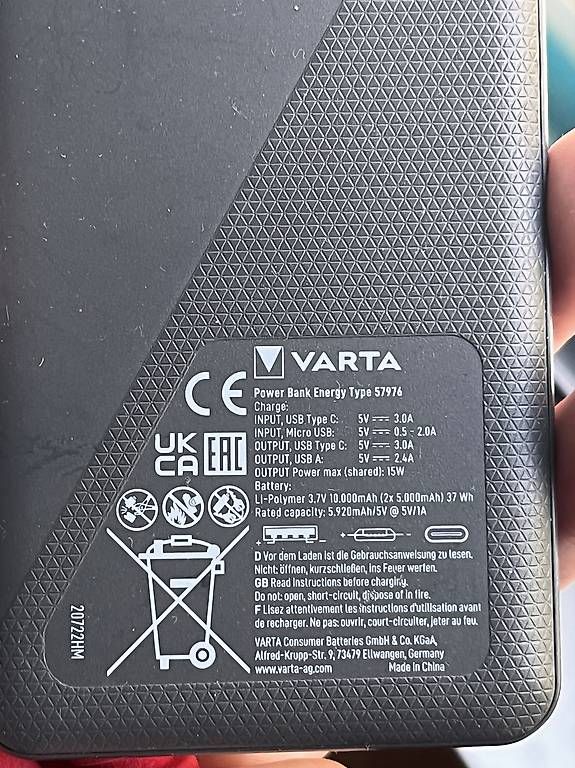Chargements: Power Bank  – D'occasion à Riehen par michael132435 1