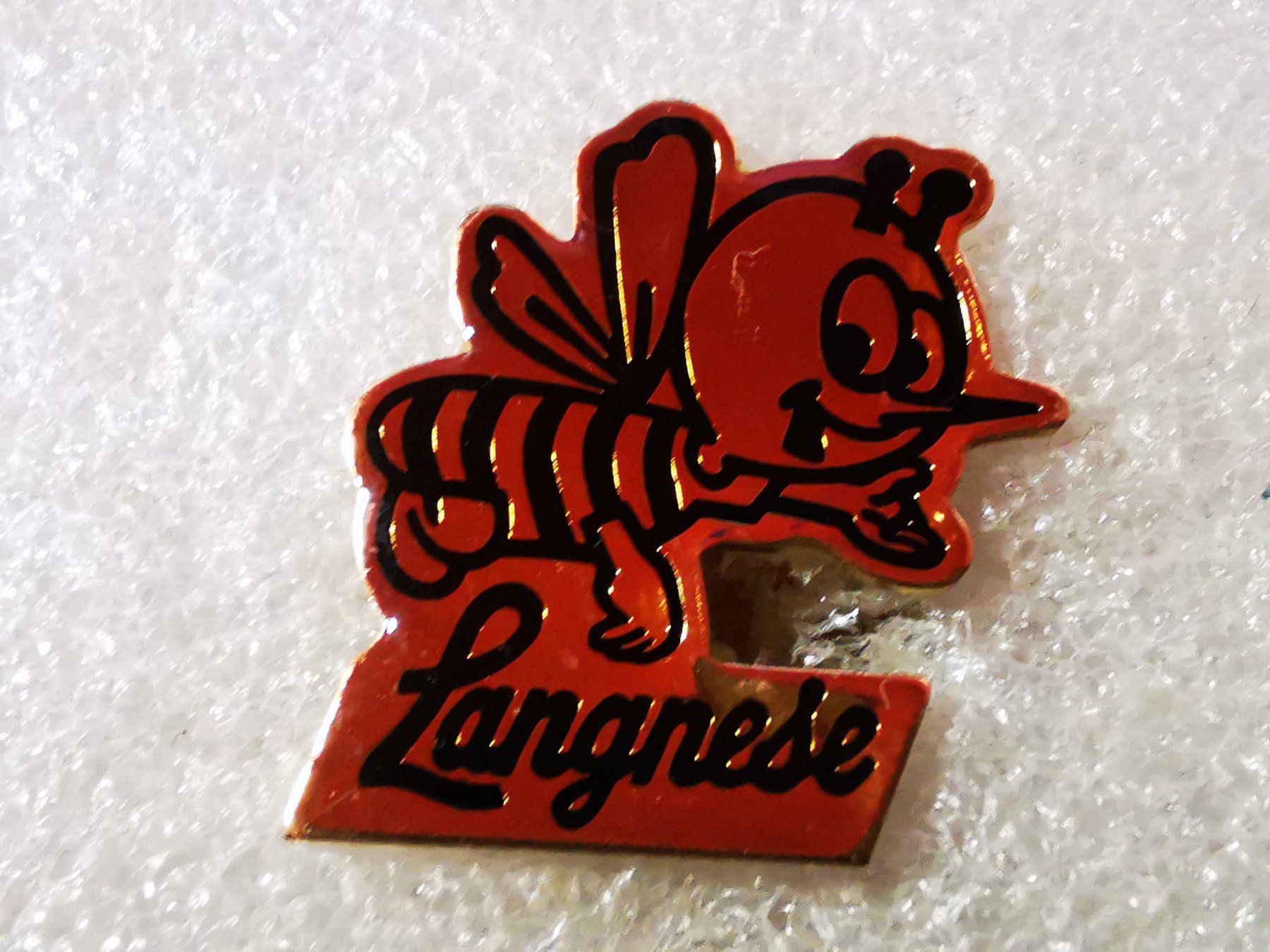 Placchette & Badge: Ansteckpin 96: Langnese – Usato da Oppligen venduto da Pin-Fall-Shop