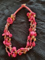 Modeschmuck für den Sommer - Halskette in pink