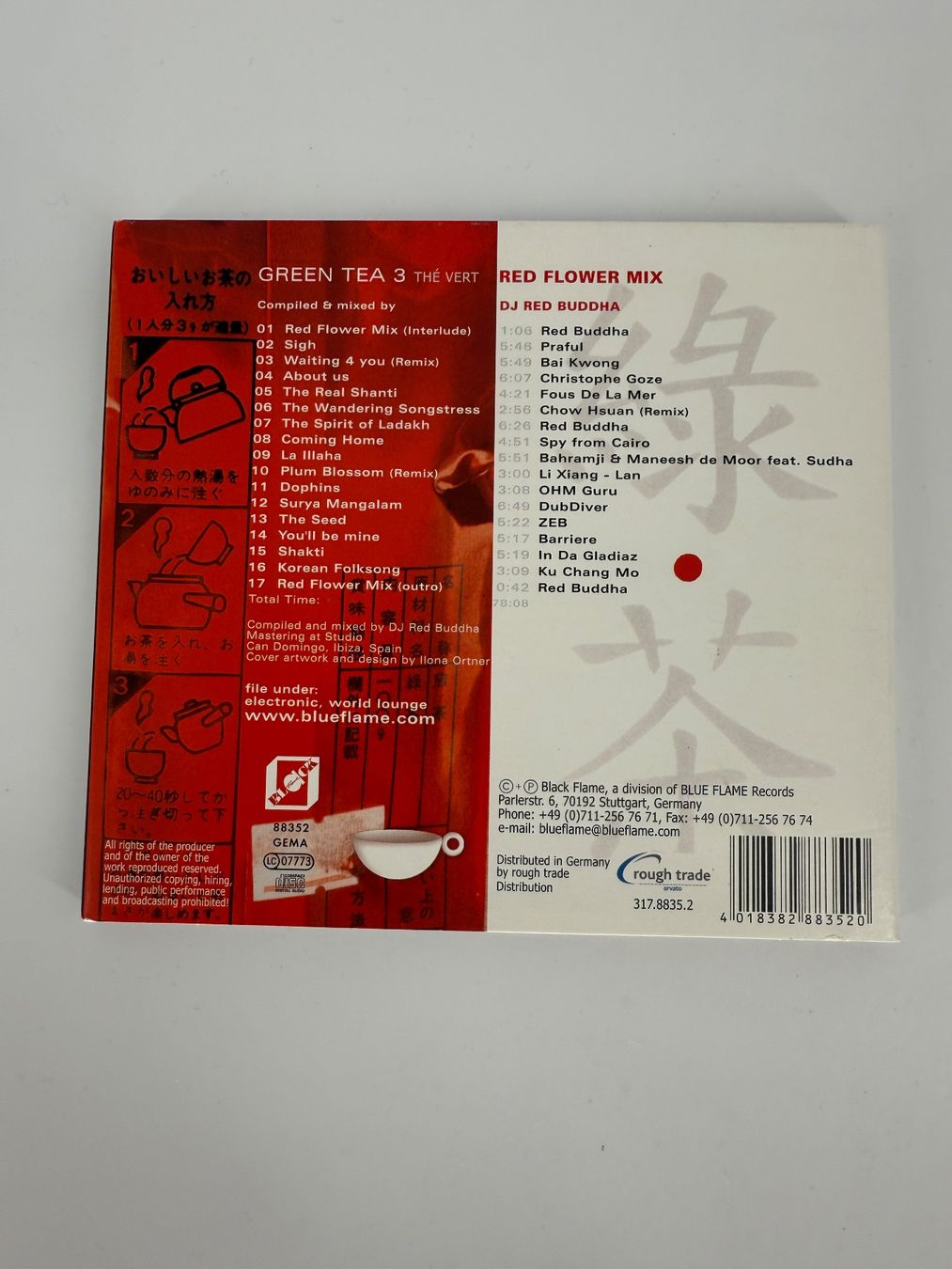 CD: CD - Green Tea 3 "The Vert" - Red Flower Mix – Usato da Auenstein venduto da moin. 1