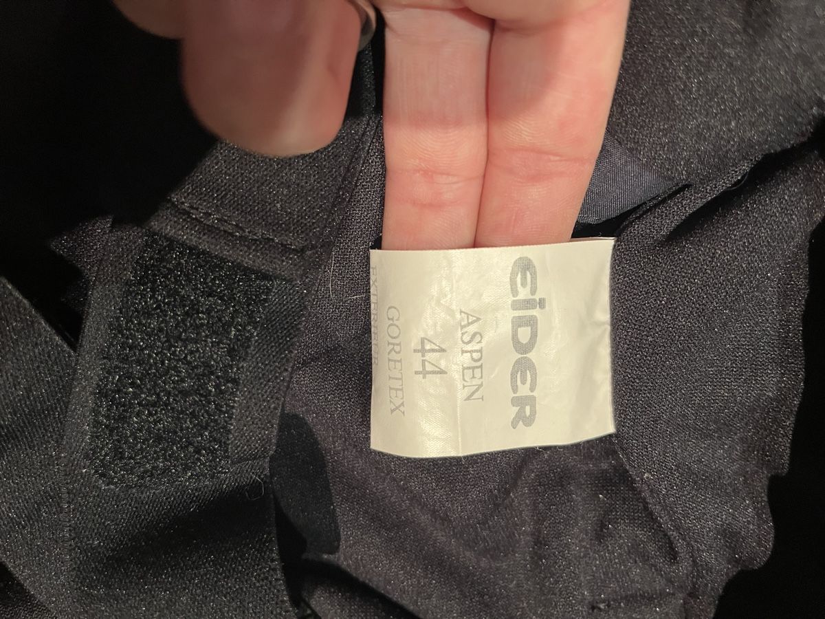 Pantaloni: Leichte Eider Skihose schwar Herren 44 – Usato da Weiningen ZH venduto da and_6tm5 3