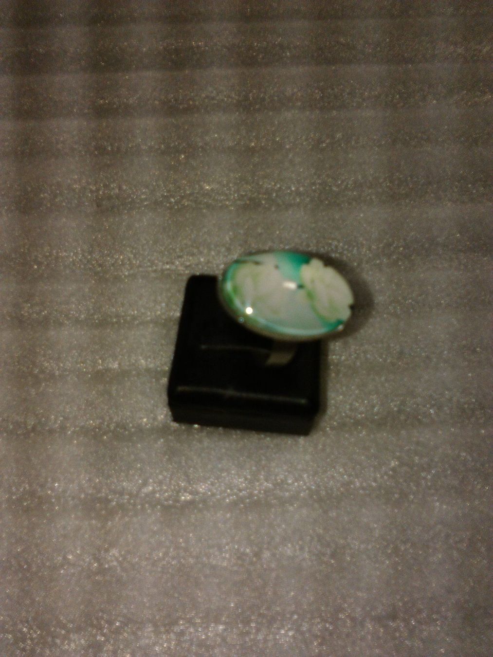 Anelli: ring edelsthal,,mit blumen,,glanzig – Nuovo (secondo la descrizione) da Basel venduto da bijoutrie_4 1