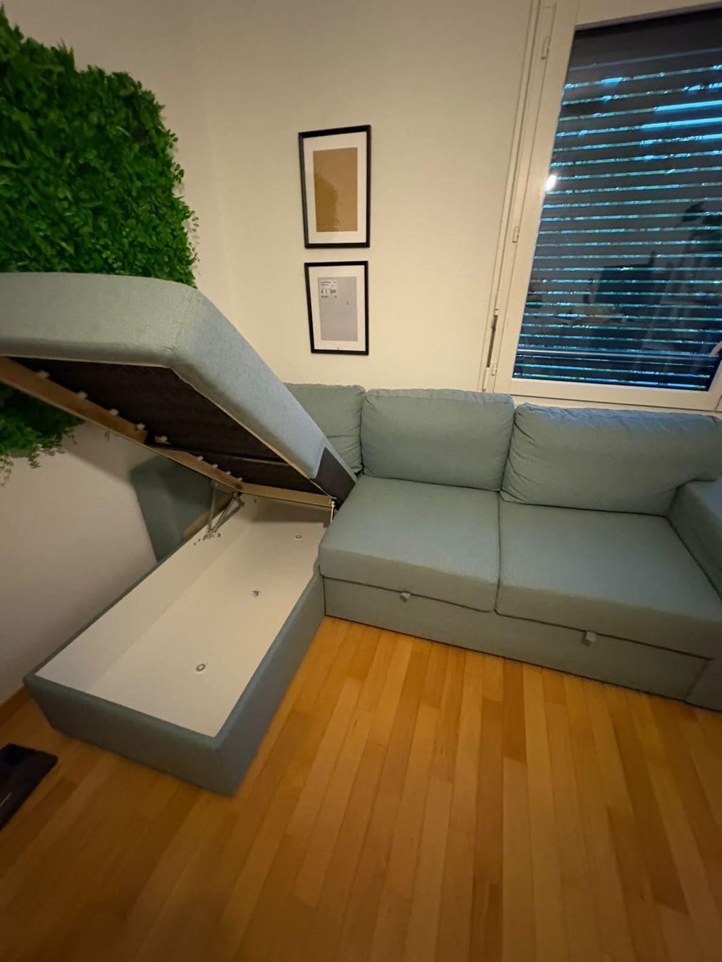 Ikea Divani: Canapé d'angle convertible, avec coffre – Usato da Morges venduto da Mlle_Croft_91 2
