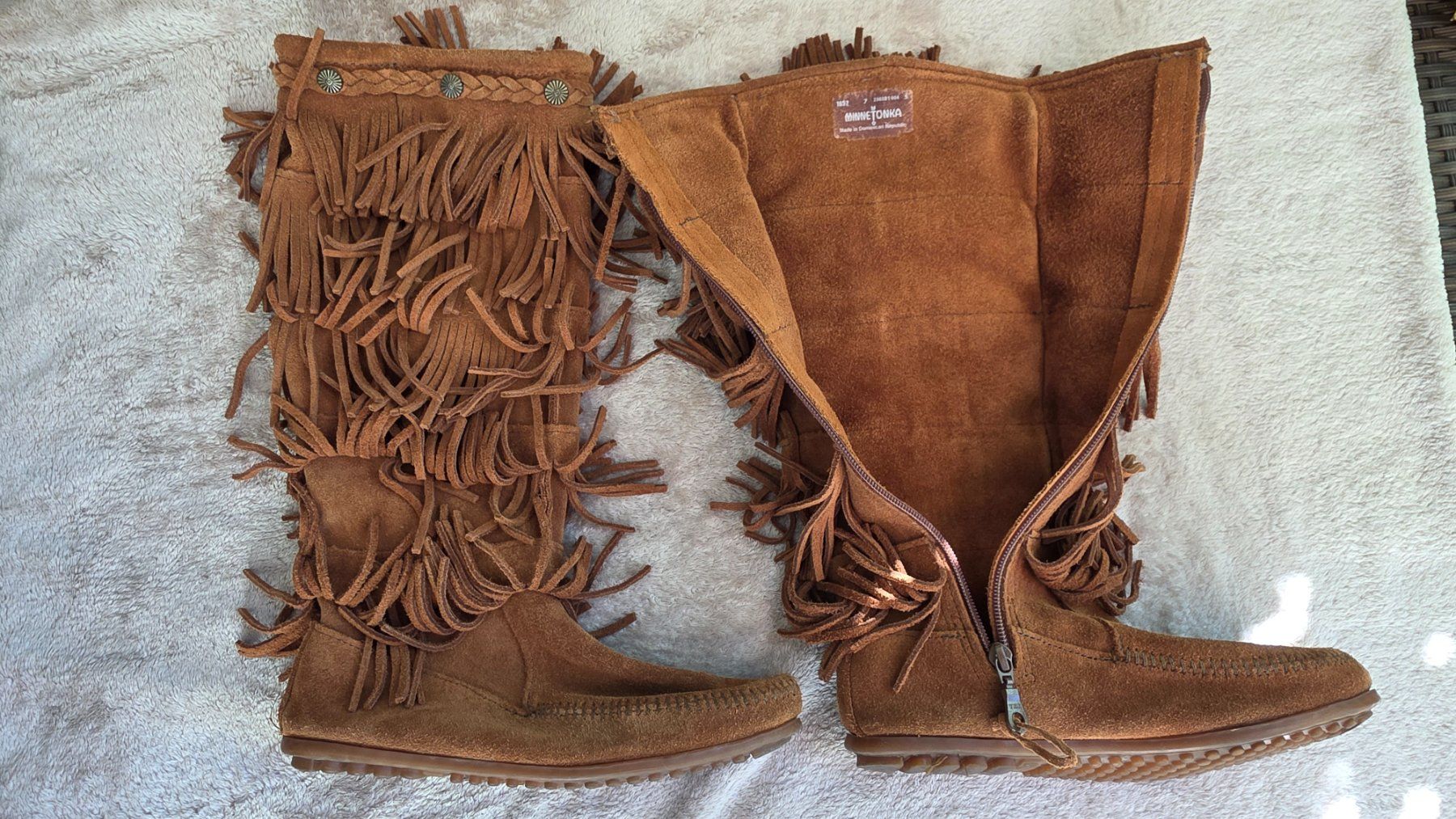 Scarpe da donna: Minnetonka  Moccasin Grösse 37 – Usato da Diepoldsau venduto da Kaufrausch82
