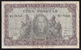Spanien 100 Pesetas 1940